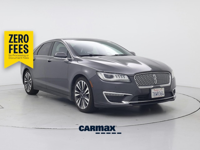 Gray 2017 Lincoln MKZ Sedan Front-Wheel Drive Automatic