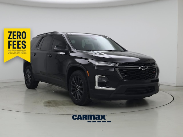 Black 2023 Chevrolet Traverse SUV / Crossover Four-Wheel Drive Automatic