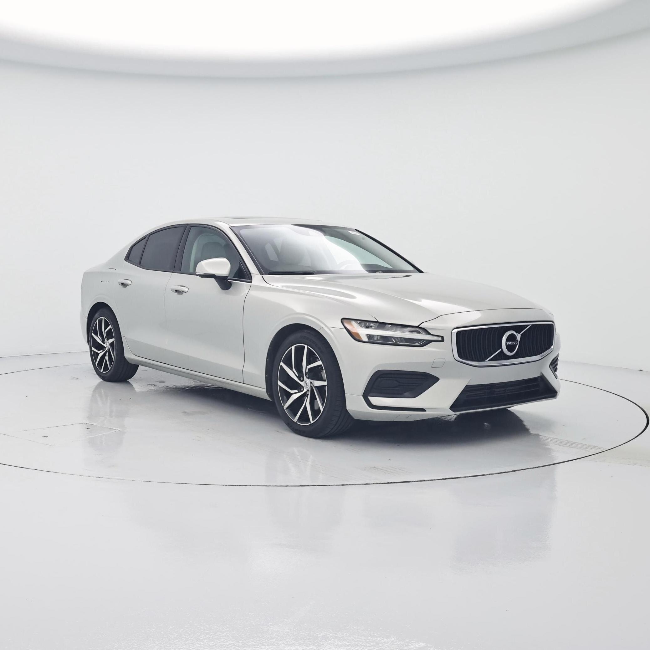Silver 2020 Volvo S60 Sedan Front-Wheel Drive Automatic