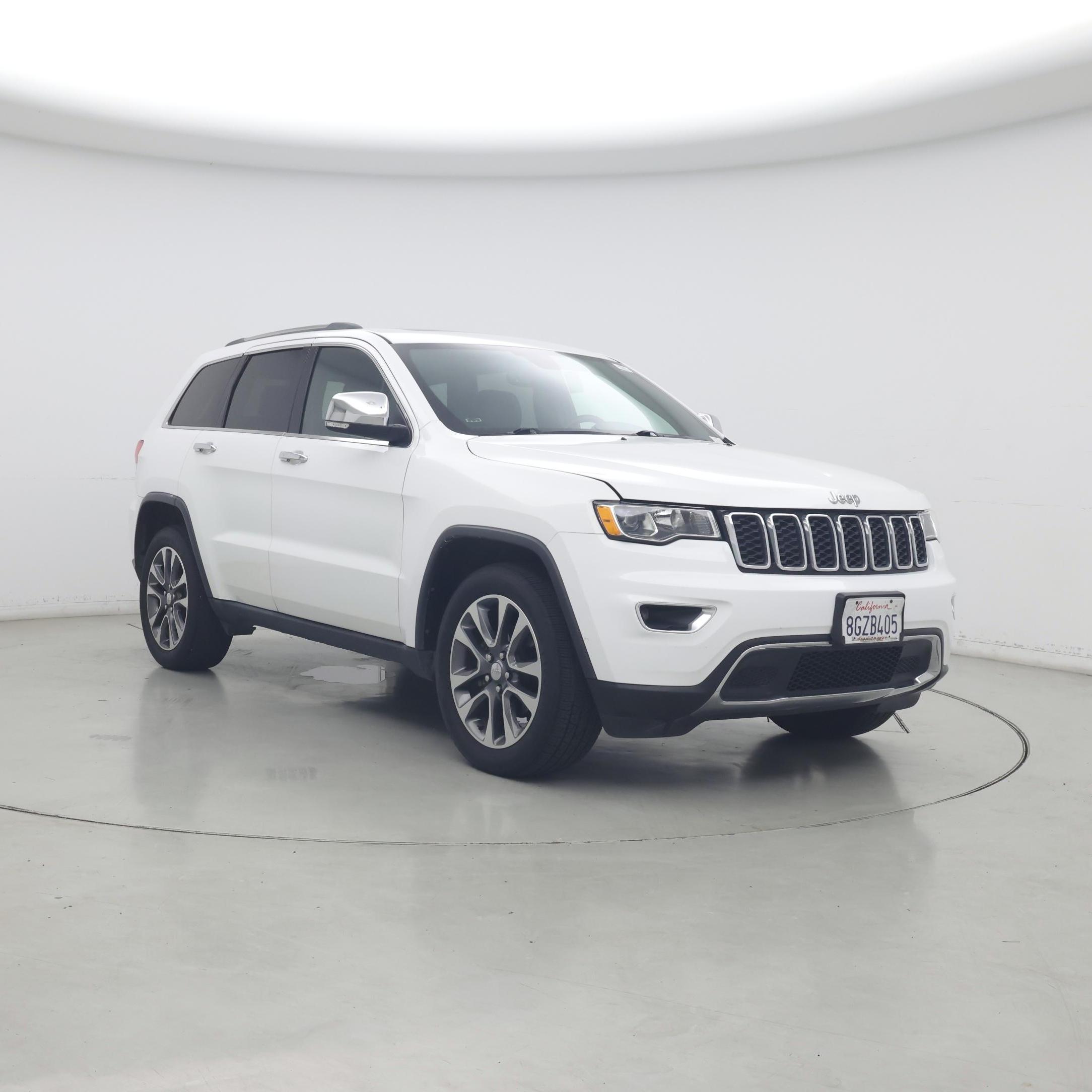 White 2018 Jeep Grand Cherokee SUV / Crossover 4X2 Automatic
