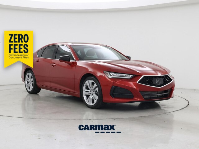 Red 2021 Acura TLX Sedan All-Wheel Drive Automatic