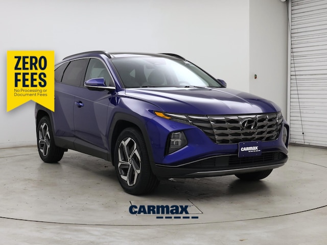 Blue 2023 Hyundai Tucson SUV / Crossover All-Wheel Drive Automatic