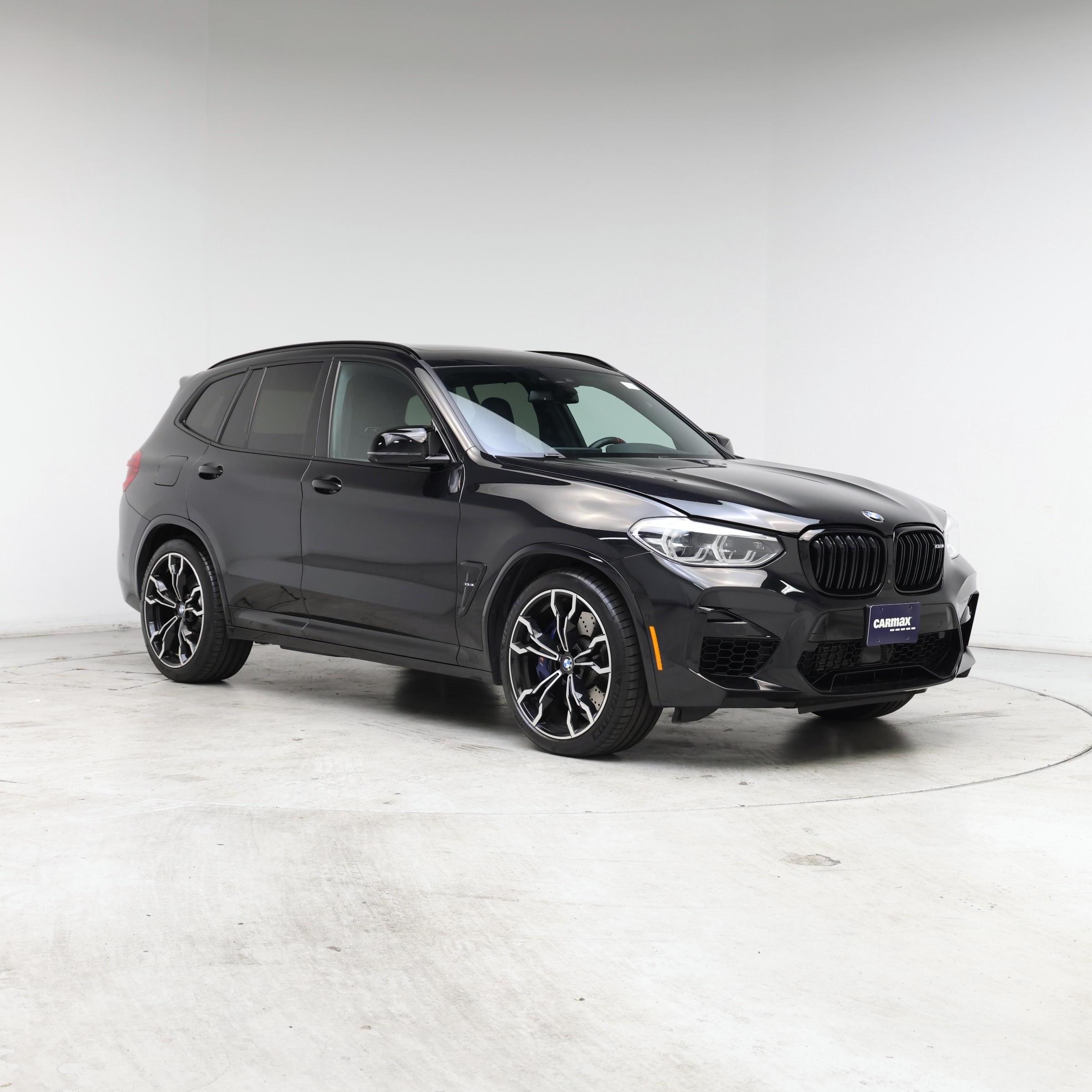Black 2020 BMW X3 M SUV / Crossover All-Wheel Drive Automatic