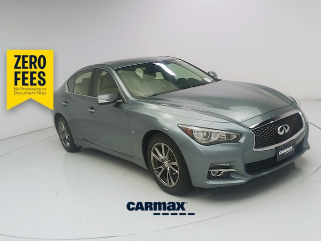 Blue 2017 INFINITI Q50 Sedan All-Wheel Drive Automatic