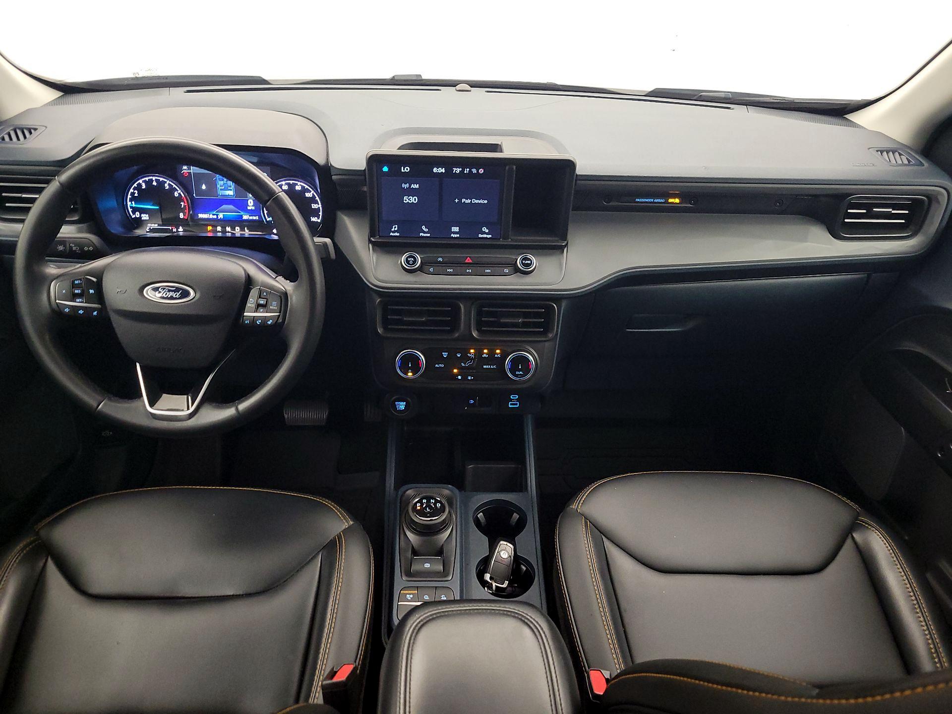 White 2023 Ford Maverick Pickup Truck All-Wheel Drive Automatic