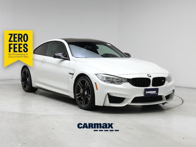 White 2015 BMW M4 Coupe Rear-Wheel Drive Manual
