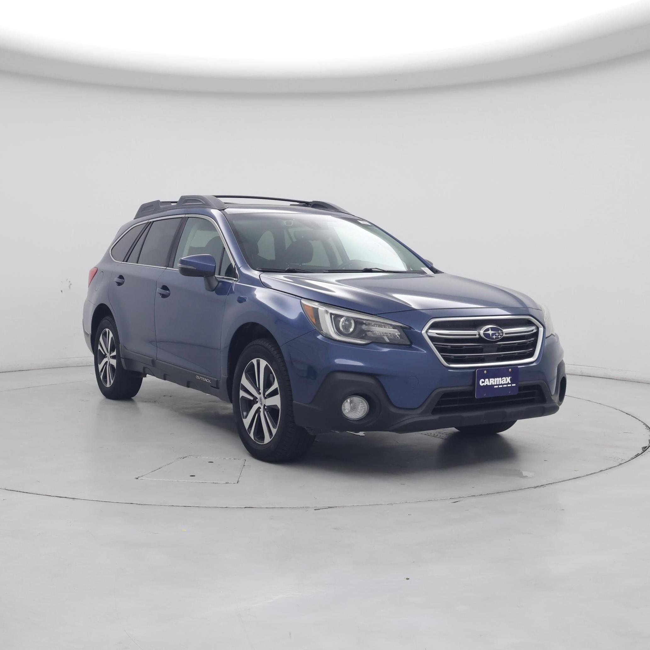 Blue 2019 Subaru Outback Wagon All-Wheel Drive Automatic