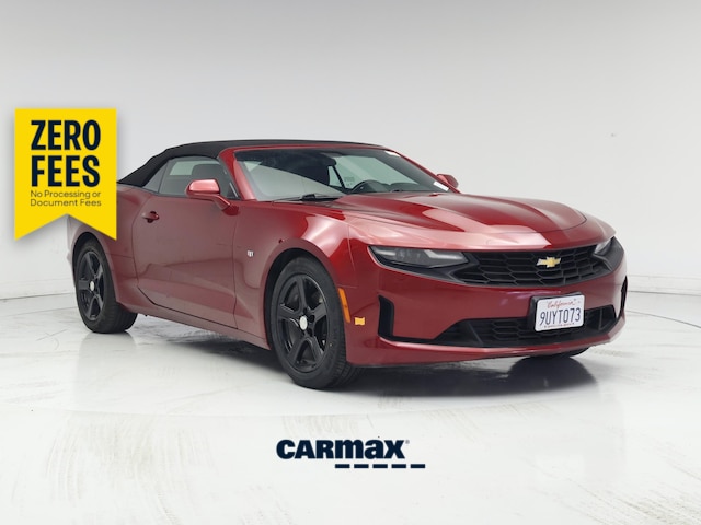 Red 2023 Chevrolet Camaro Convertible Rear-Wheel Drive Automatic