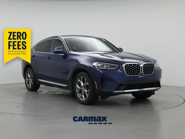 Blue 2022 BMW X4 SUV / Crossover All-Wheel Drive Automatic