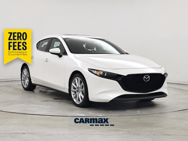 White 2022 Mazda MAZDA3 Hatchback Front-Wheel Drive Automatic