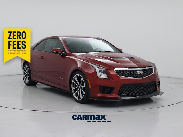 Red 2016 Cadillac ATS-V Coupe Coupe Rear-Wheel Drive Automatic