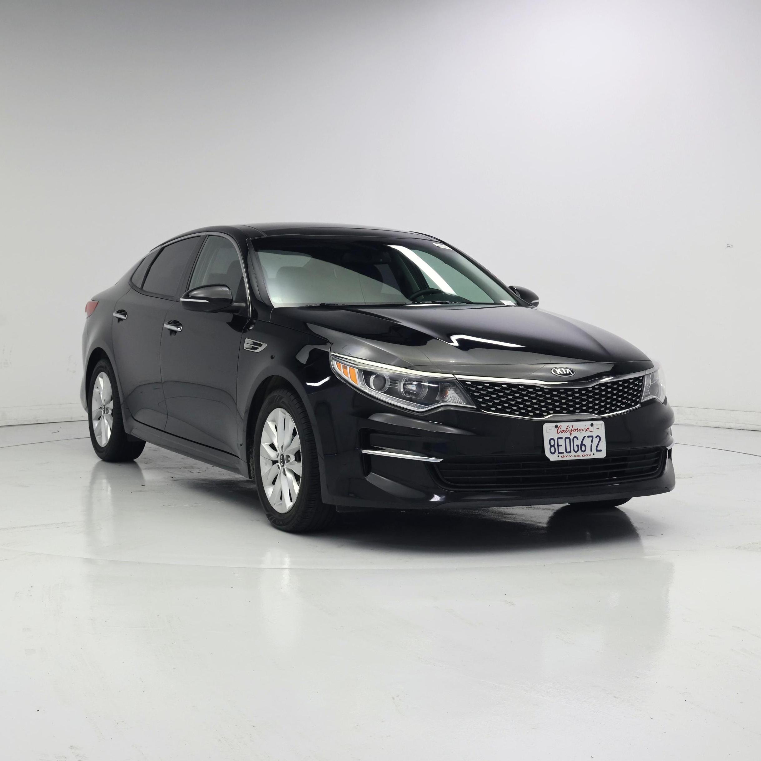 Black 2018 Kia Optima Sedan Front-Wheel Drive Automatic