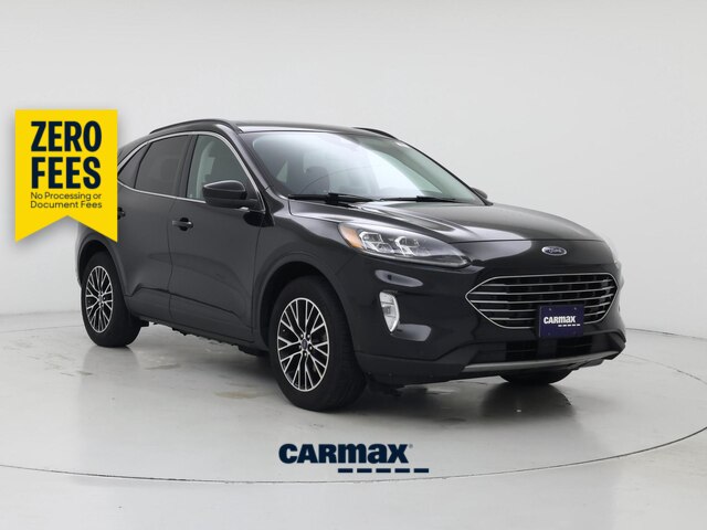Black 2022 Ford Escape Hybrid Plug-in SUV / Crossover Front-Wheel Drive Automatic