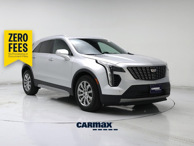 Silver 2021 Cadillac XT4 SUV / Crossover Front-Wheel Drive Automatic