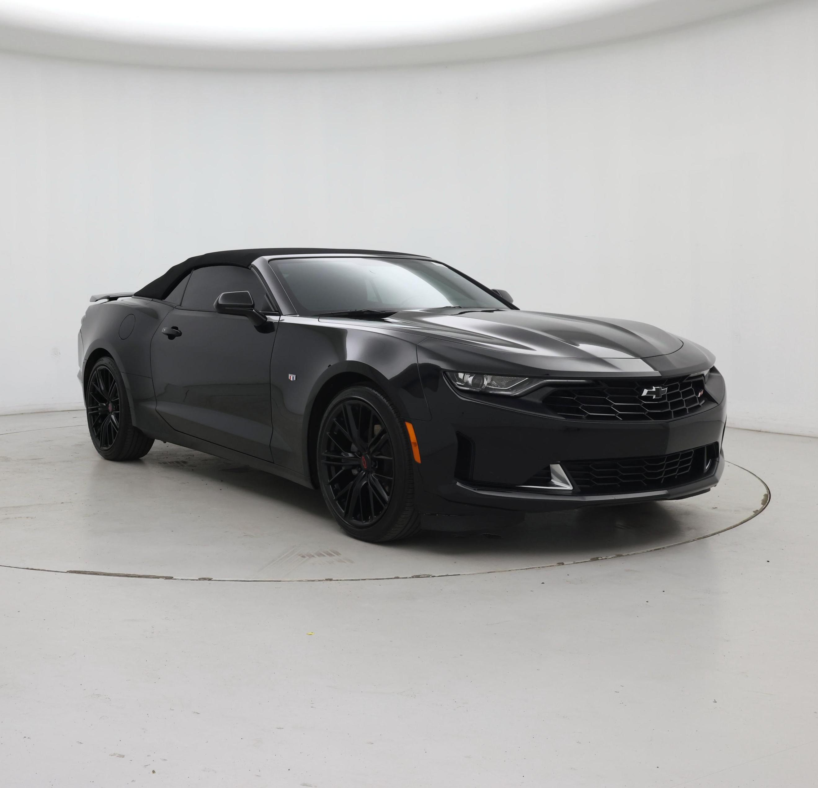 Black 2023 Chevrolet Camaro Convertible Rear-Wheel Drive Manual