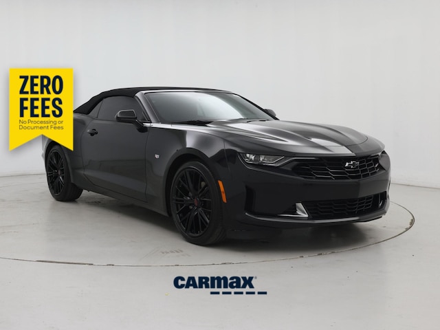 Black 2023 Chevrolet Camaro Convertible Rear-Wheel Drive Manual