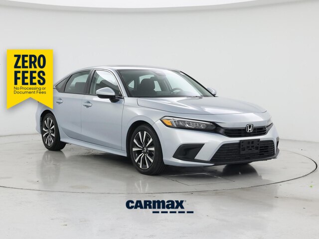 Blue 2023 Honda Civic Sedan Front-Wheel Drive Automatic