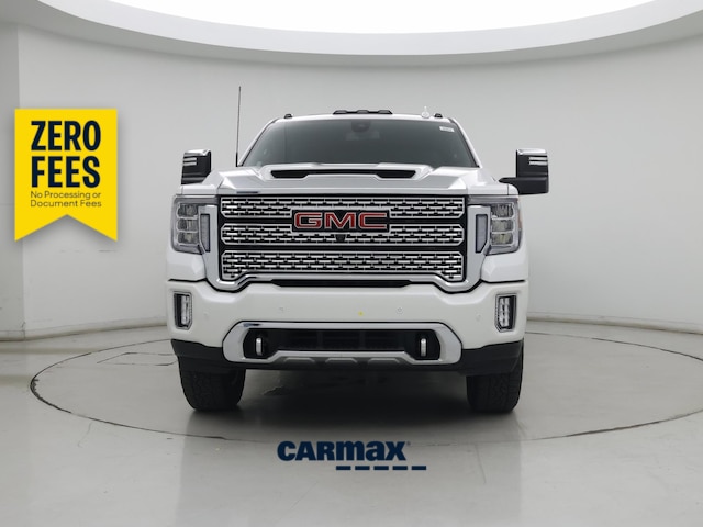 White 2021 GMC Sierra 2500HD Pickup Truck Four-Wheel Drive Automatic