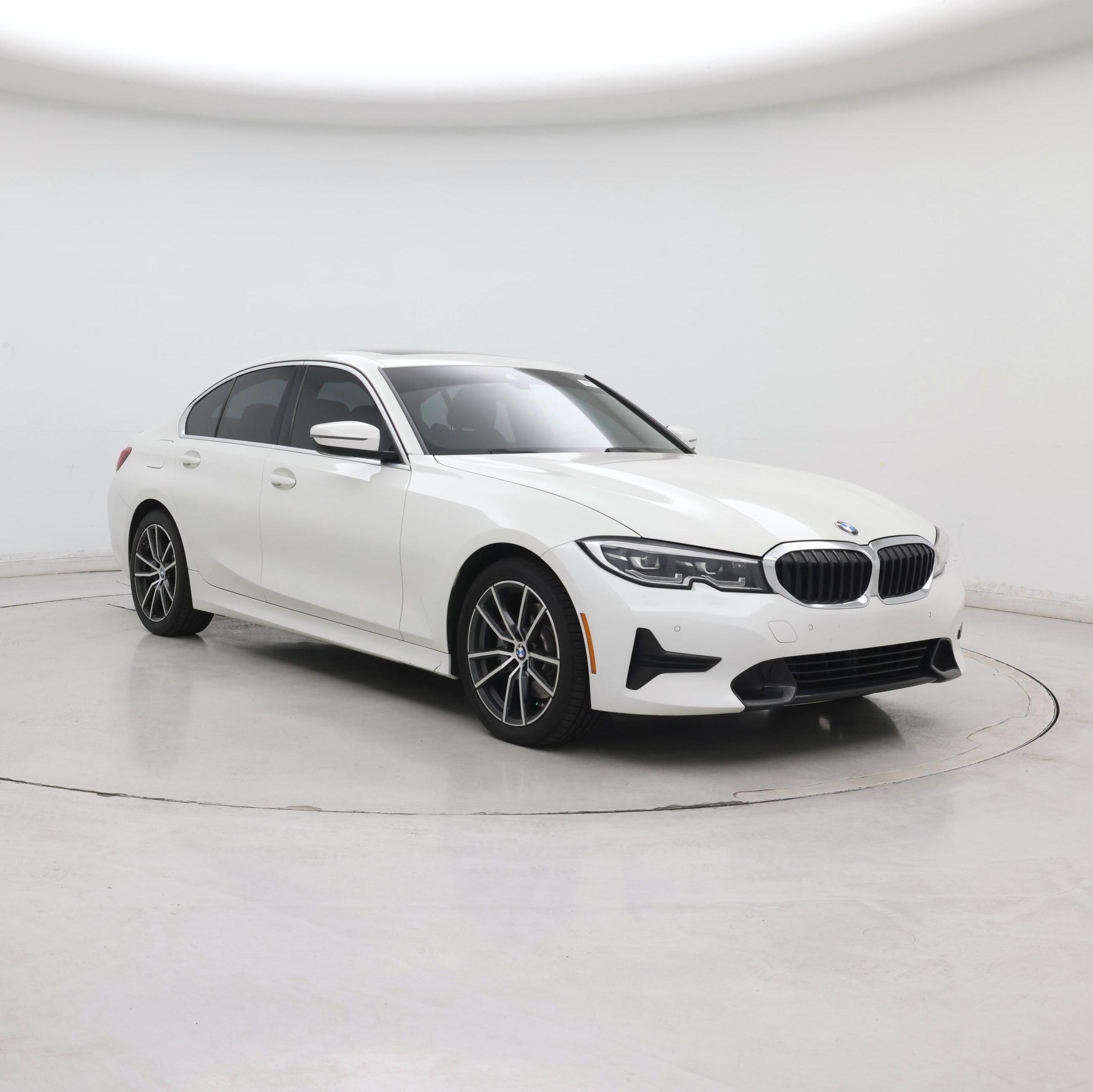 White 2020 BMW 3 Series Sedan Rear-Wheel Drive Automatic