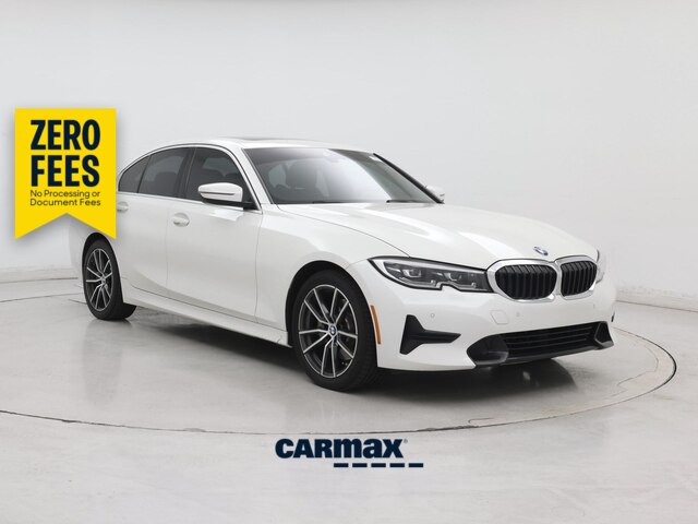 White 2020 BMW 3 Series Sedan Rear-Wheel Drive Automatic