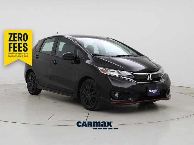 Black 2018 Honda Fit Hatchback Front-Wheel Drive Automatic