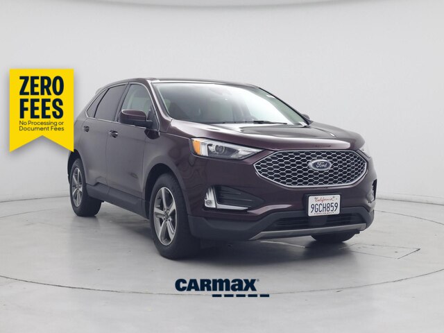 Red (Burgundy) 2023 Ford Edge SUV / Crossover All-Wheel Drive Automatic
