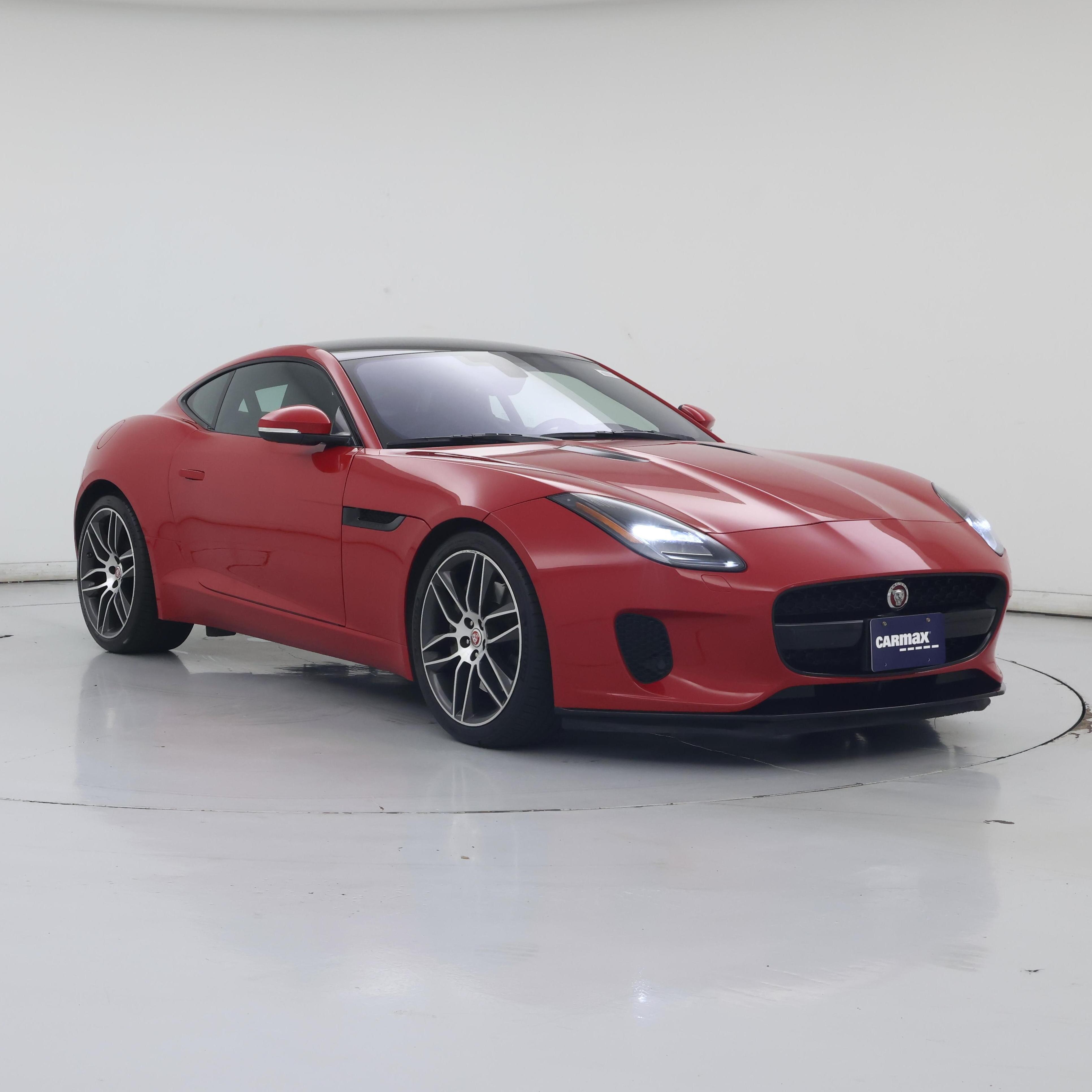 Red 2018 Jaguar F-TYPE Coupe Rear-Wheel Drive Automatic