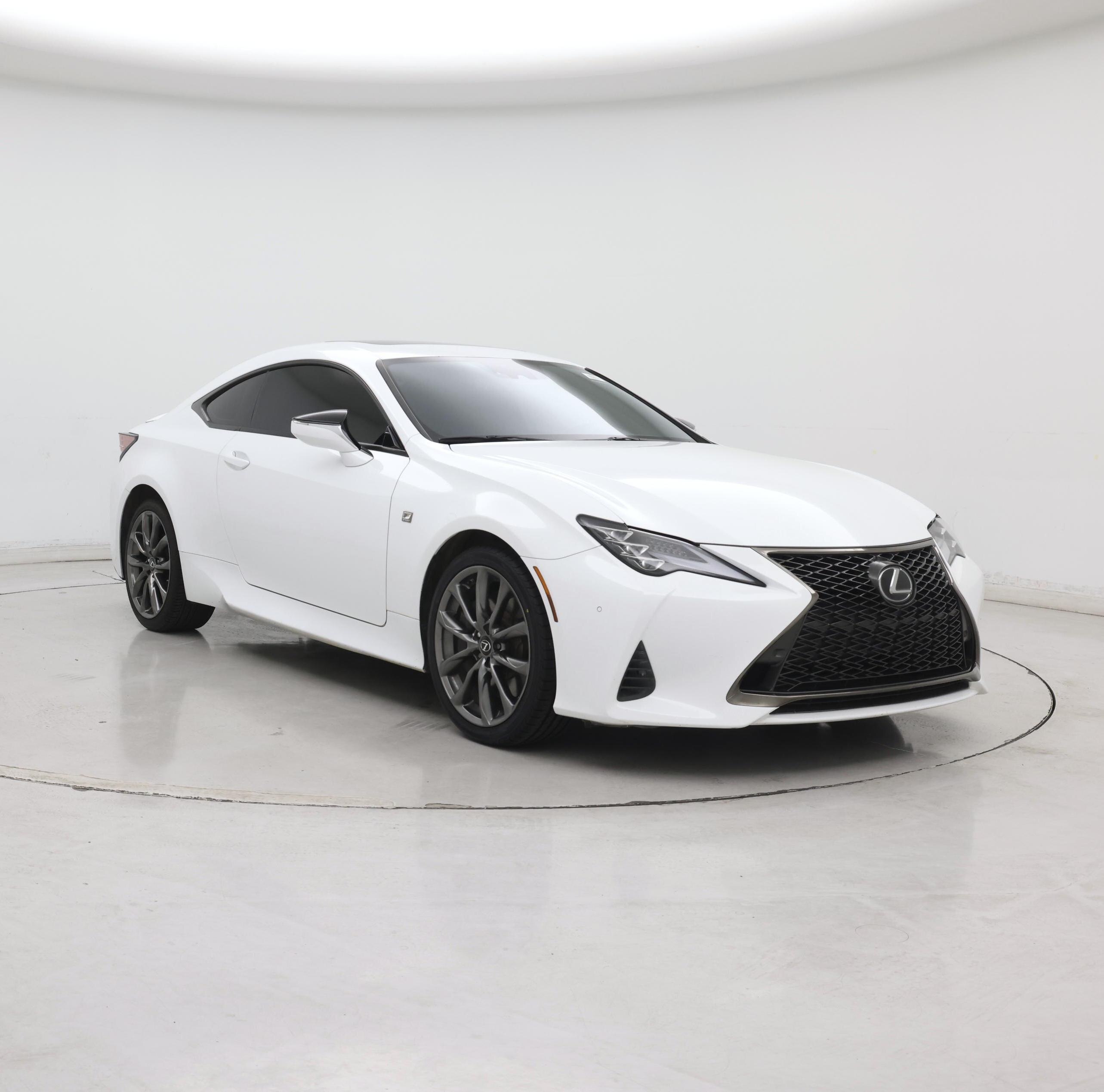 White 2022 Lexus RC Coupe Rear-Wheel Drive Automatic