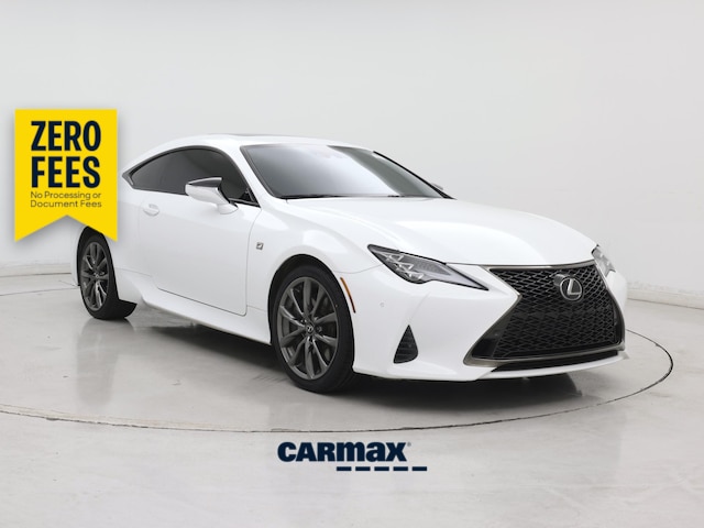 White 2022 Lexus RC Coupe Rear-Wheel Drive Automatic