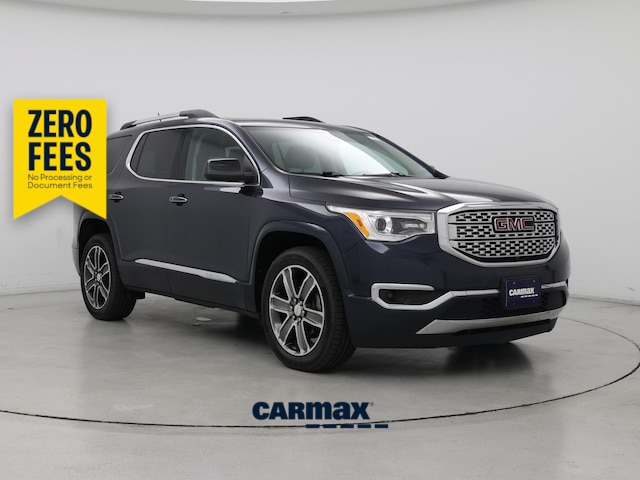 Blue 2018 GMC Acadia SUV / Crossover Four-Wheel Drive Automatic