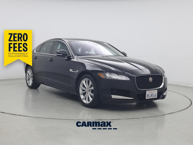 Black 2018 Jaguar XF Sedan Rear-Wheel Drive Automatic