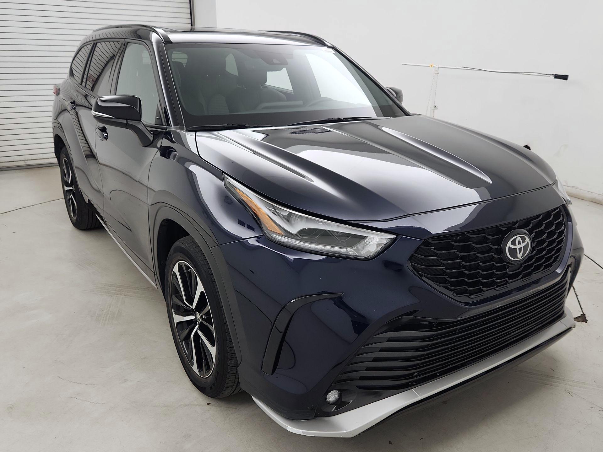 Blue 2021 Toyota Highlander SUV / Crossover All-Wheel Drive Automatic