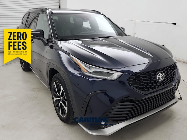 Blue 2021 Toyota Highlander SUV / Crossover All-Wheel Drive Automatic