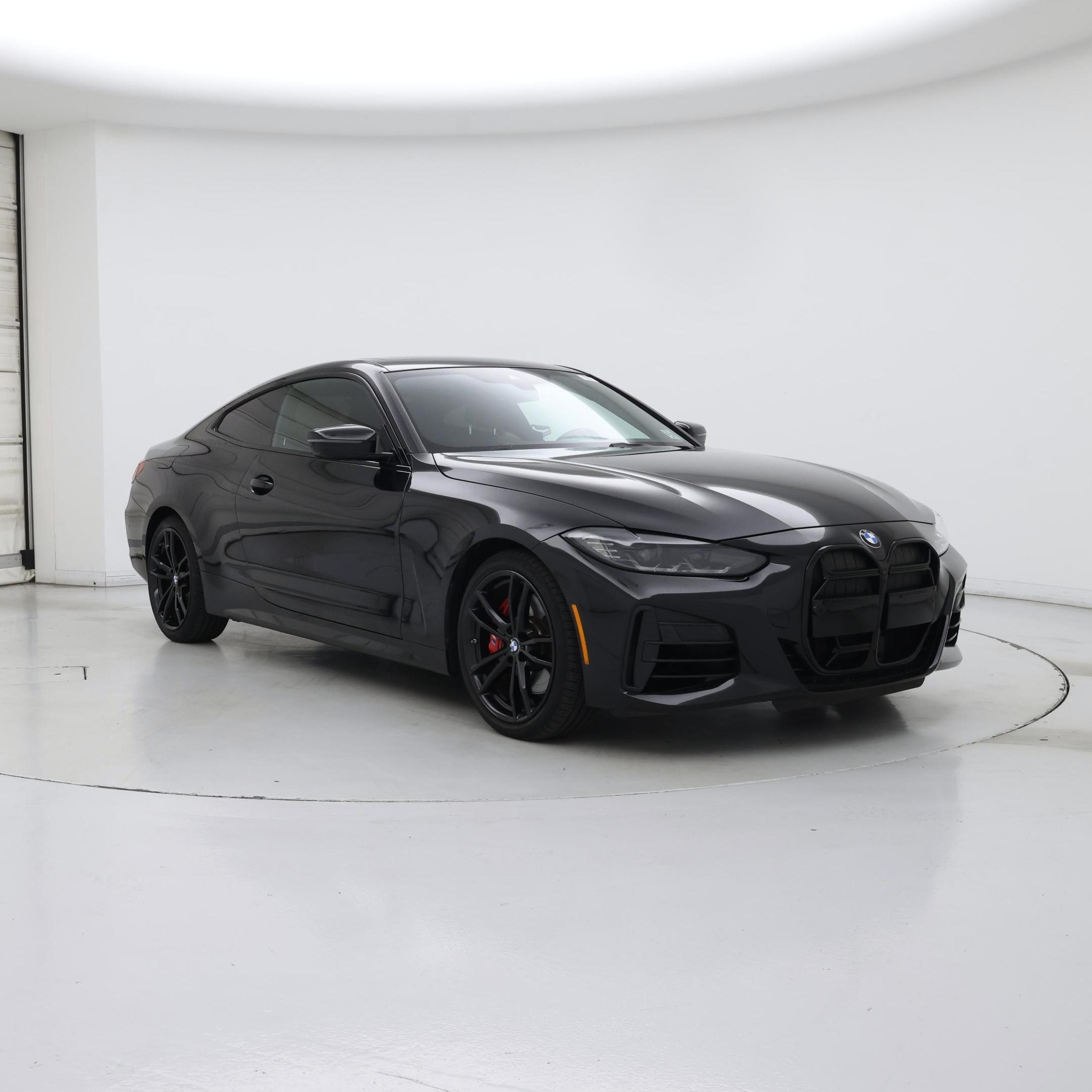 Black 2024 BMW 4 Series Coupe All-Wheel Drive Automatic
