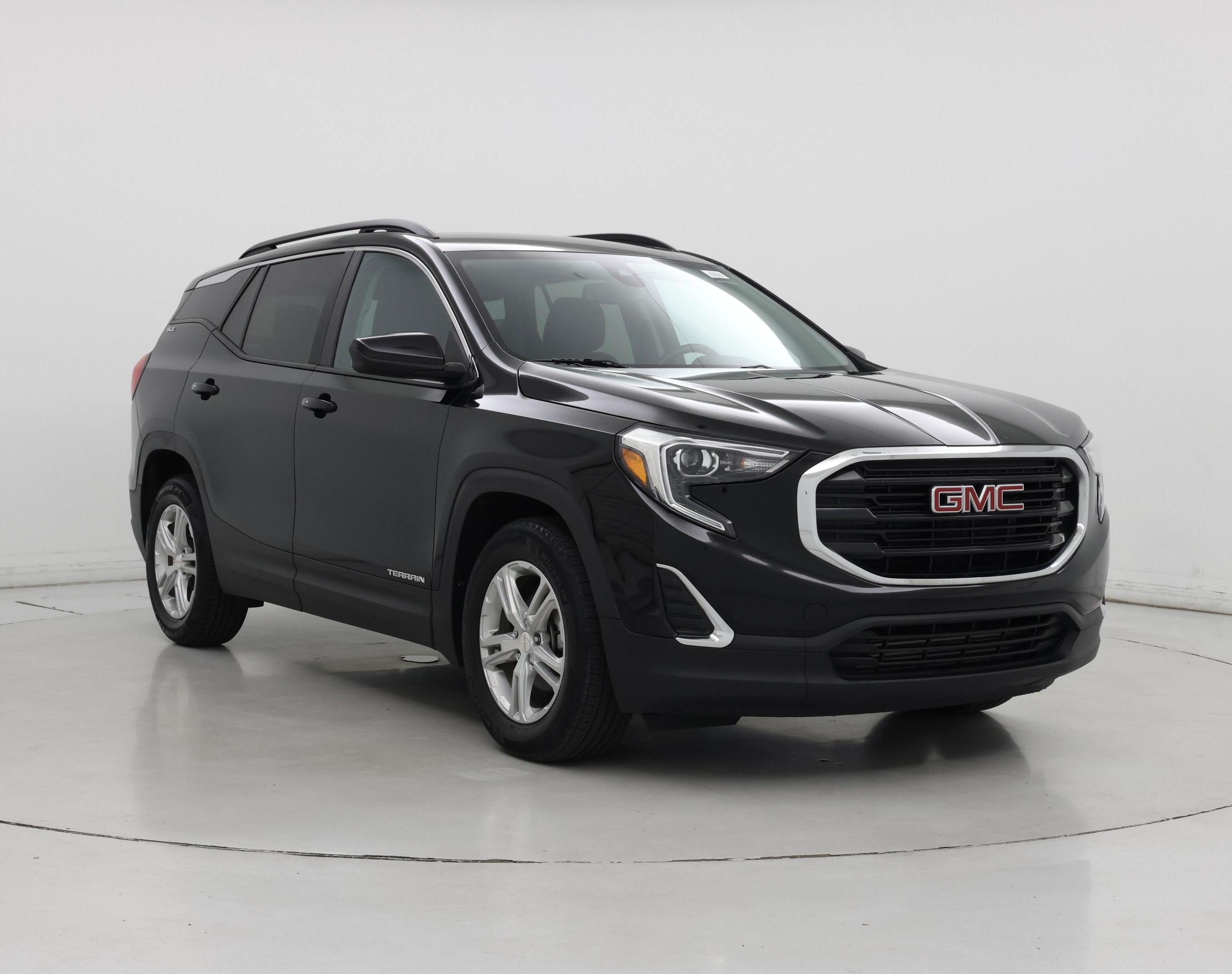 Black 2021 GMC Terrain SUV / Crossover Front-Wheel Drive Automatic