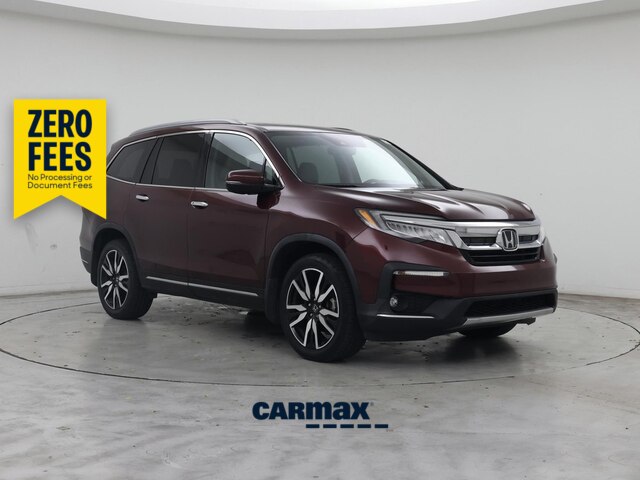 Red (Burgundy) 2022 Honda Pilot SUV / Crossover Front-Wheel Drive Automatic