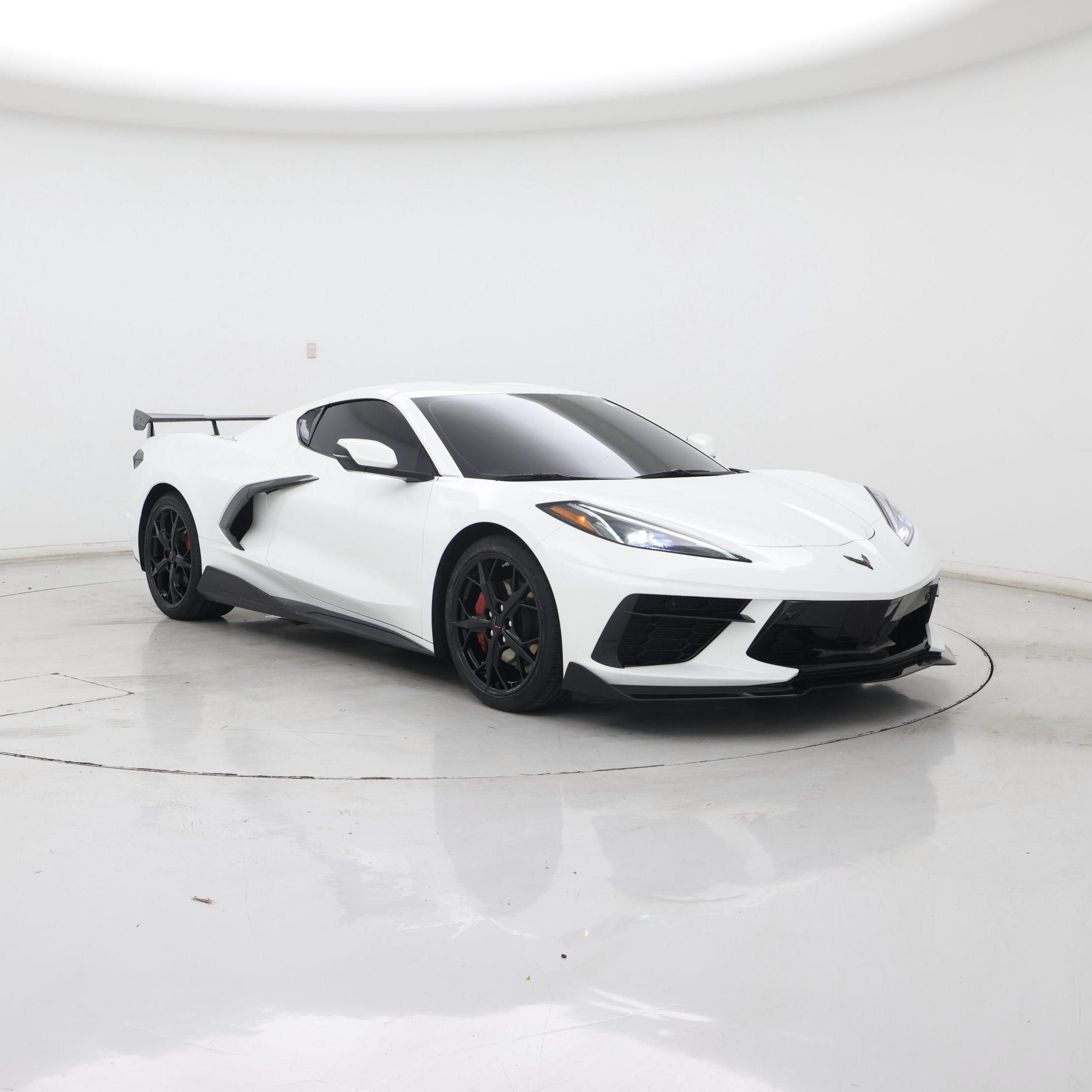 White 2021 Chevrolet Corvette Coupe Rear-Wheel Drive Automatic