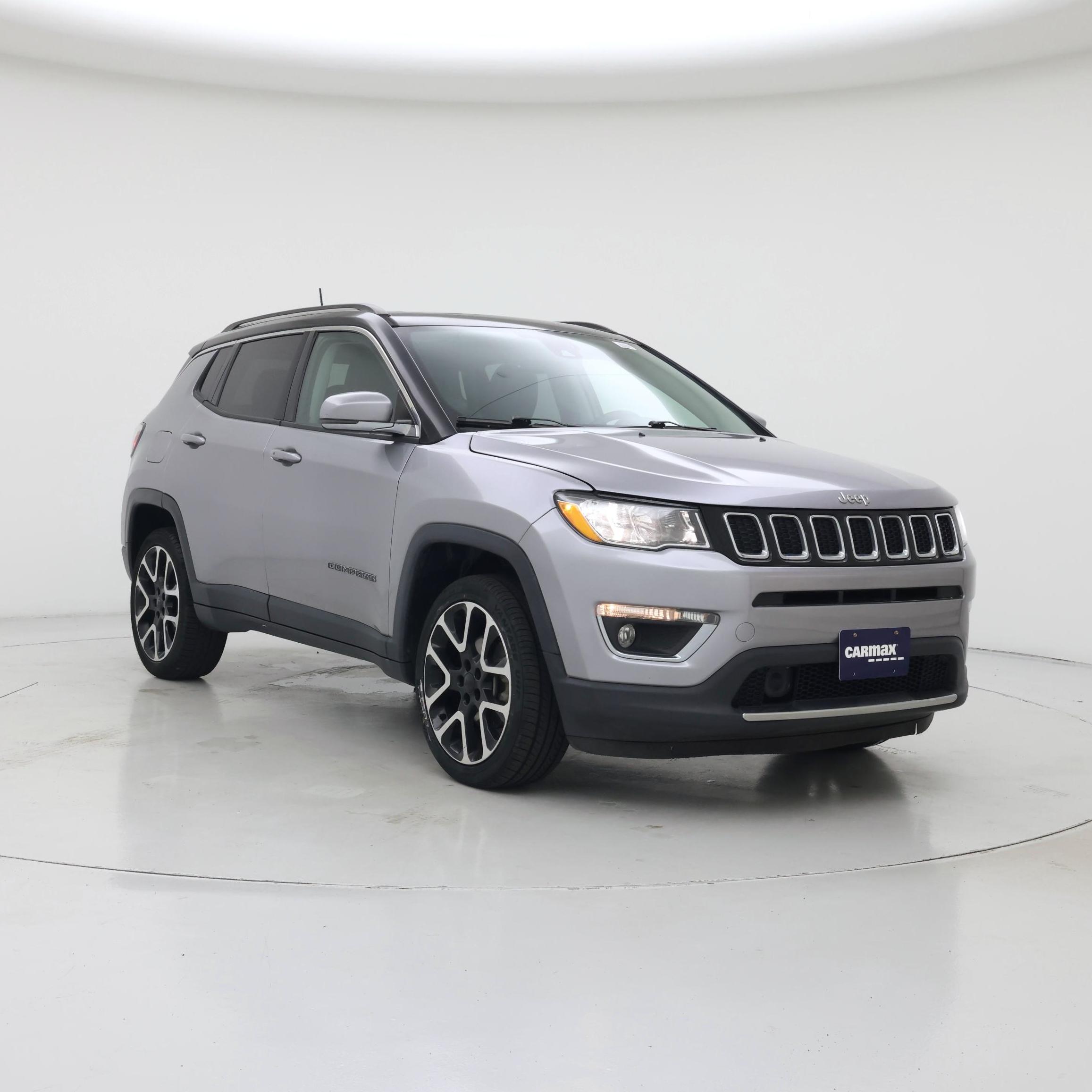 Silver 2019 Jeep Compass SUV / Crossover Four-Wheel Drive Automatic