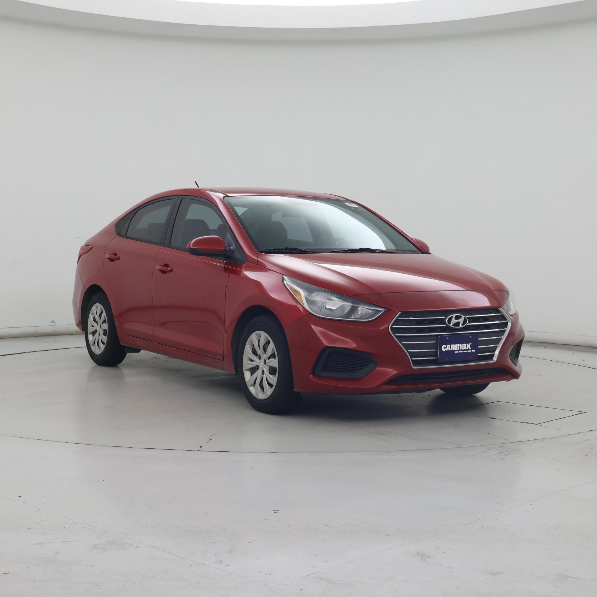 Red 2022 Hyundai Accent Sedan Front-Wheel Drive Automatic