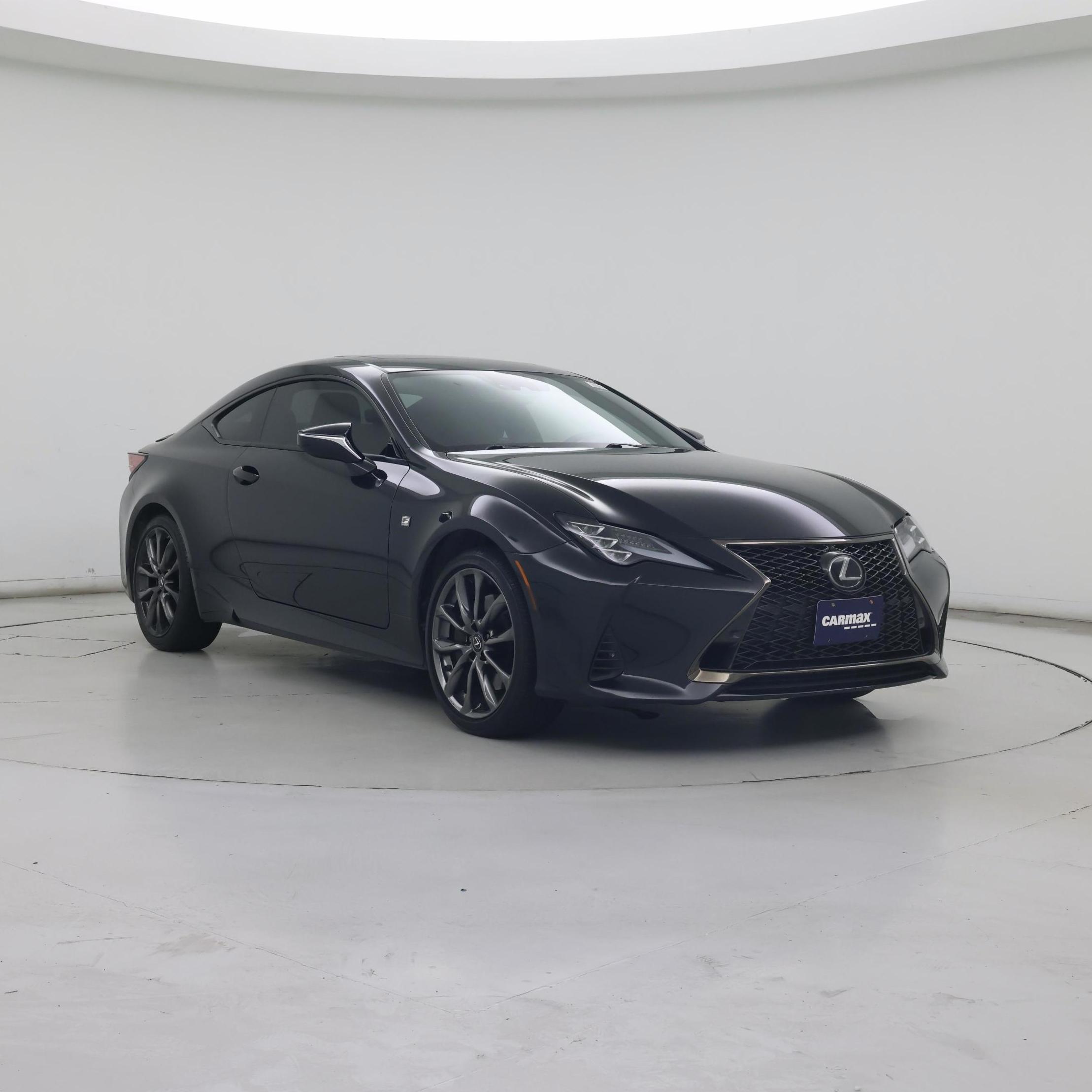 Black 2020 Lexus RC Coupe All-Wheel Drive Automatic