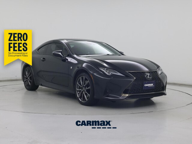 Black 2020 Lexus RC Coupe All-Wheel Drive Automatic