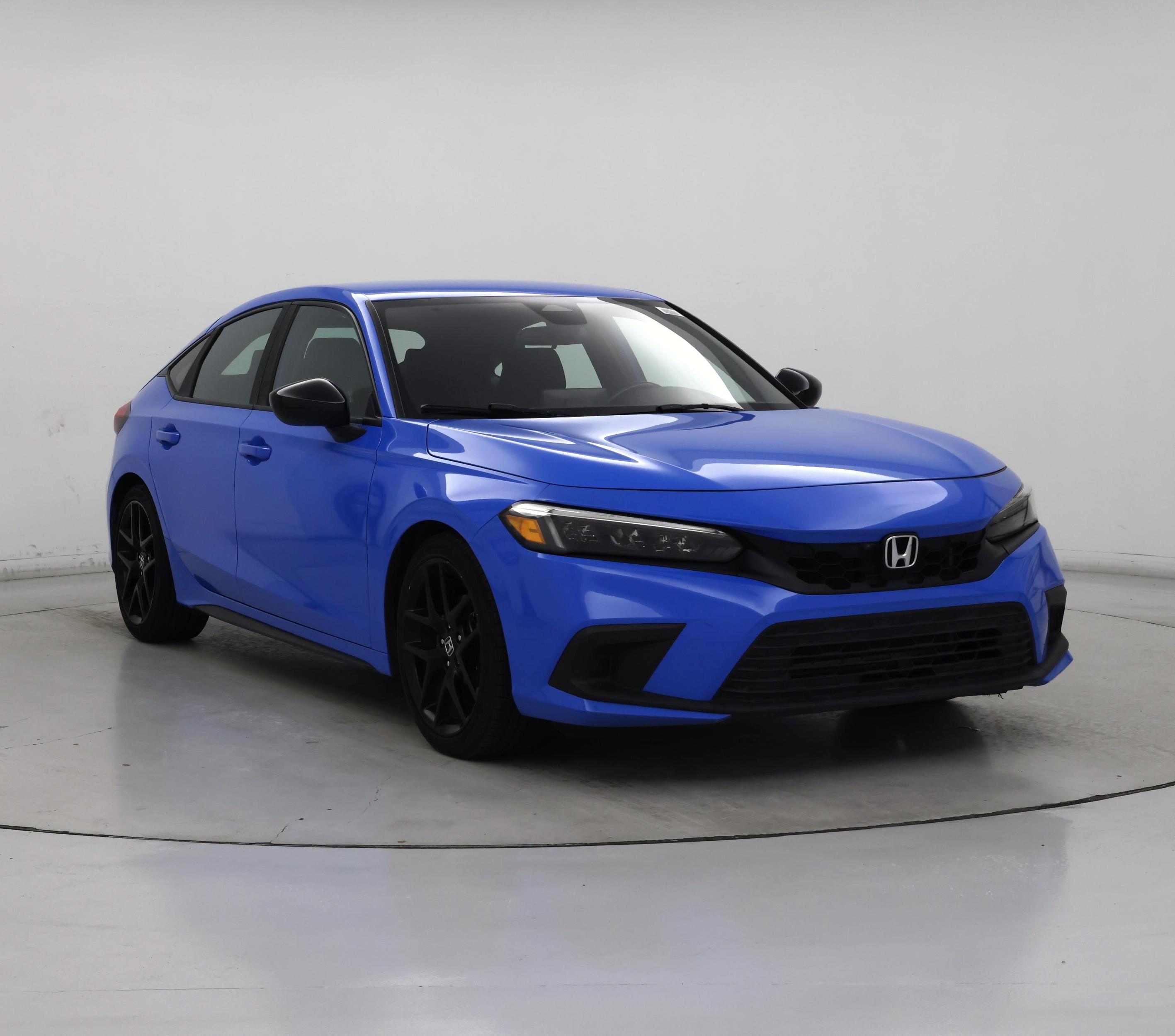 Blue 2023 Honda Civic Hatchback Hatchback Front-Wheel Drive Automatic