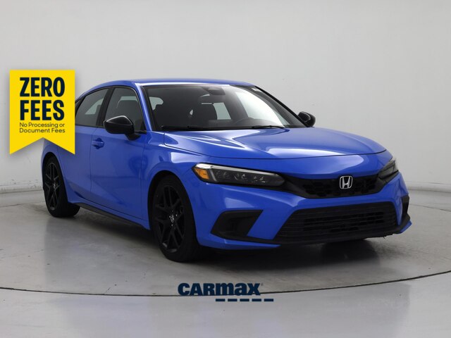 Blue 2023 Honda Civic Hatchback Hatchback Front-Wheel Drive Automatic