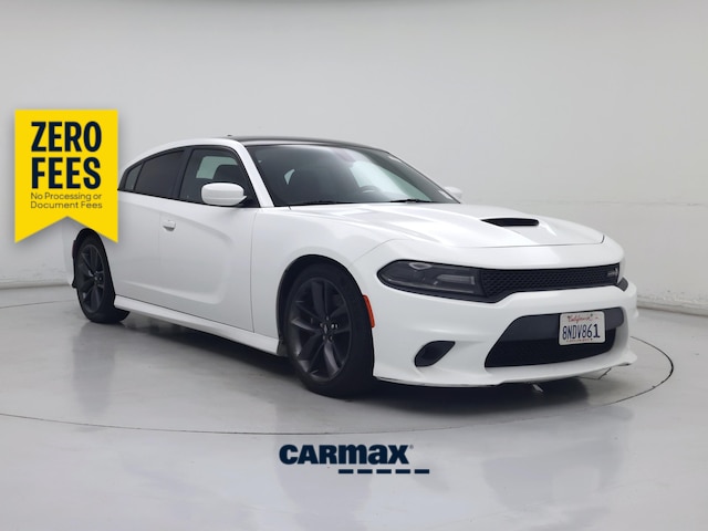 White 2018 Dodge Charger Sedan Rear-Wheel Drive Automatic