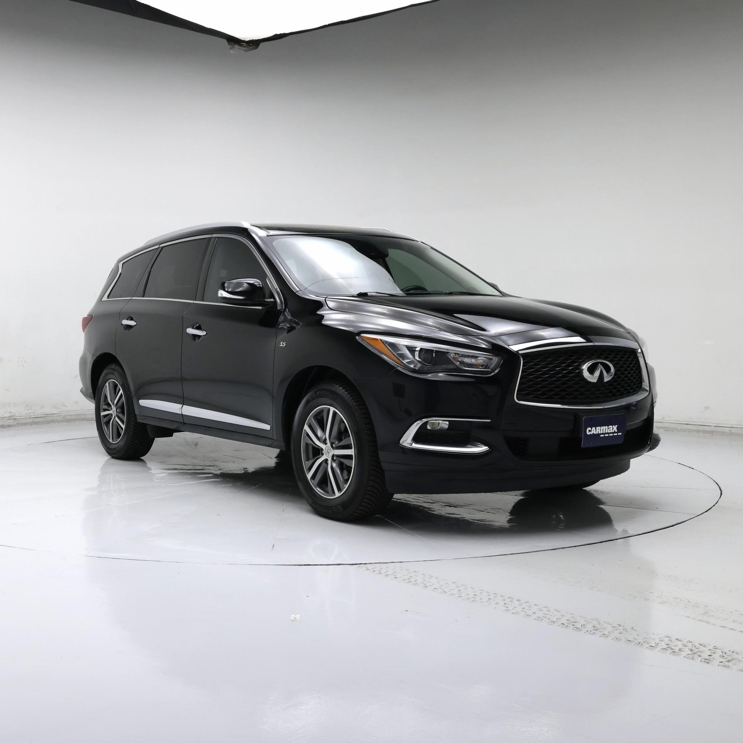 Black 2020 INFINITI QX60 SUV / Crossover Front-Wheel Drive Automatic