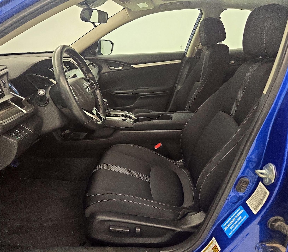 Front Driver Compartment