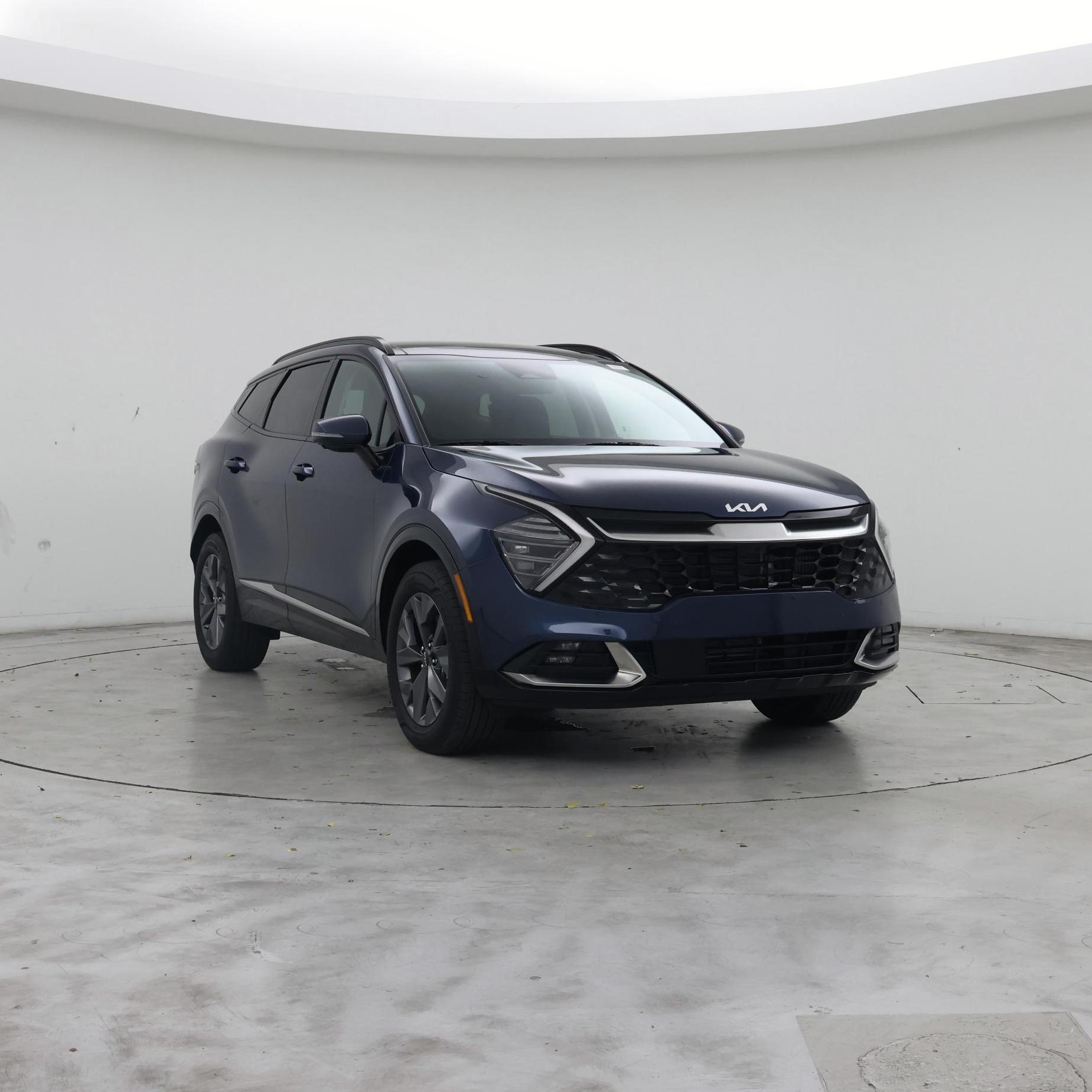 Blue 2025 Kia Sportage Hybrid SUV / Crossover All-Wheel Drive Automatic