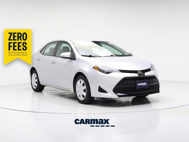 Silver 2018 Toyota Corolla Sedan Front-Wheel Drive Automatic