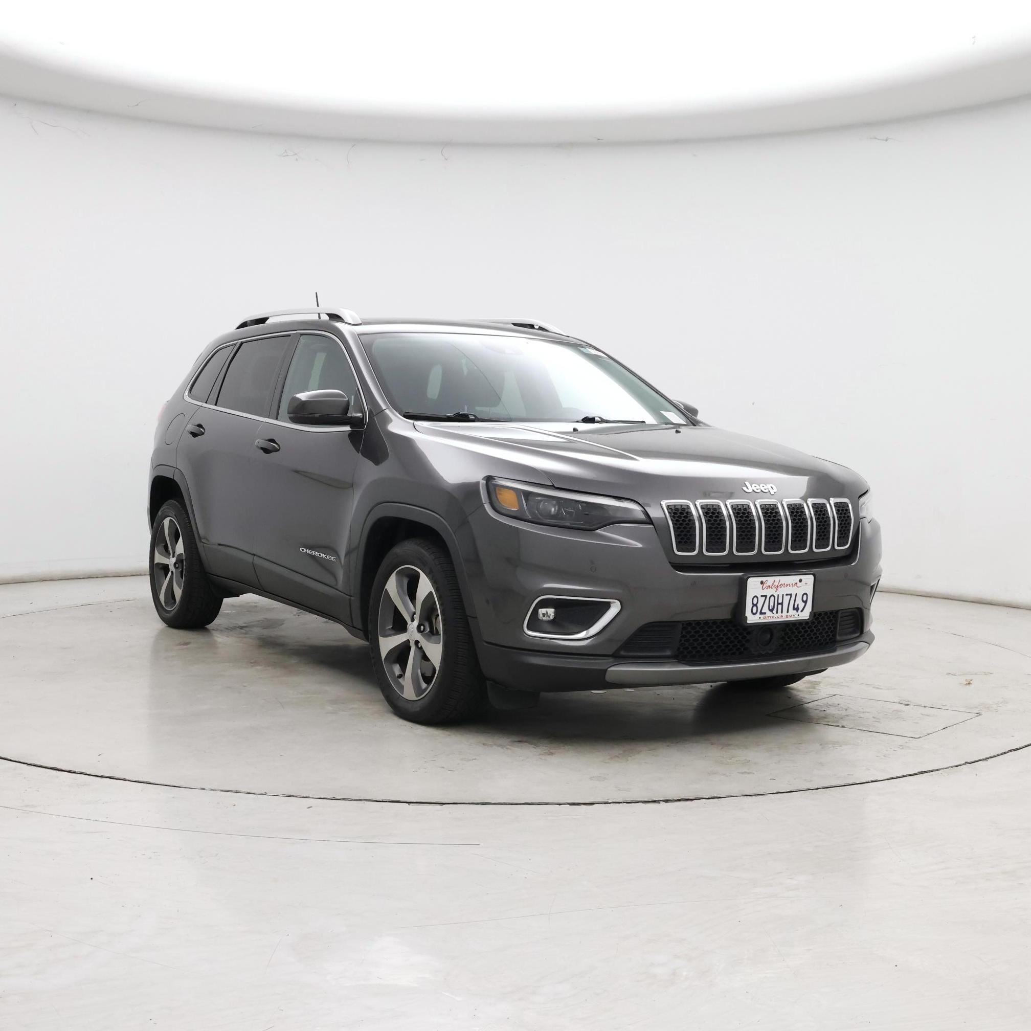 Gray 2021 Jeep Cherokee SUV / Crossover Front-Wheel Drive Automatic