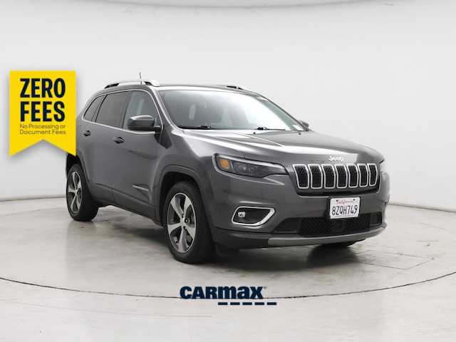 Gray 2021 Jeep Cherokee SUV / Crossover Front-Wheel Drive Automatic